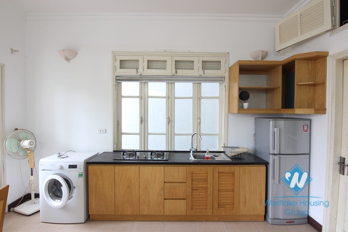 Nice balcony studio-apartment for rent on To Ngoc Van, Tay Ho